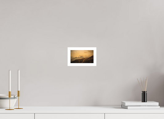 16 x 9 cm, Fine Art Print (Hahnemühle Photo Rag Bright White) Vicino al lago di Campagnola 2100 m